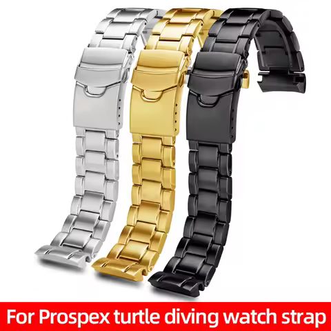 For Seiko Prospex turtle watch SRPA21 SRP777 SRPC25 SRP773 Stainless Steel Bracelet Solid Metal Watc