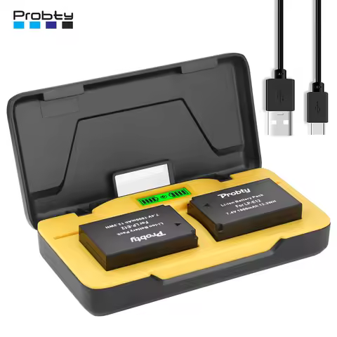 1800mAh LP-E12 LP E12 LPE12 Battery or 20W Fast Charger for Canon EOS M50, M50 Mark II, M, M2, M10, 