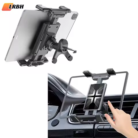 Car Air Vent Holder Mount, Stand Compatible with 7" - 12.9" Tablets iPad ,4" - 7"Folding Screen/stra