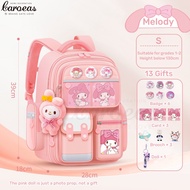 Kuromi Girl Schoolbag Beg Sekolah Cute Girl Backpack Lightweight Spine Protection Schoolbag