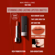 Stunning Long-Lasting Matte Lipstick #818 Sweet Sunset, 3.9g/0.13oz, Velvety Matte Finish, Highly Pi