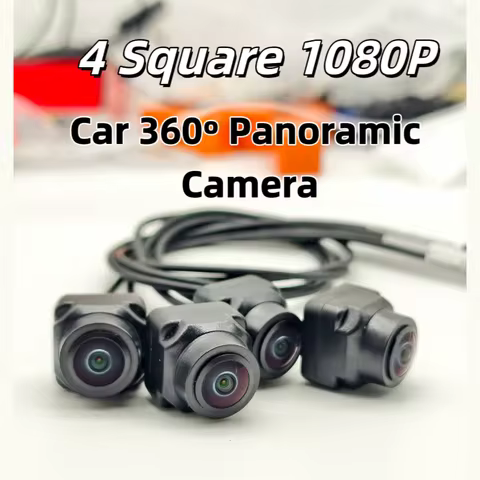 3D for Sony Car Camera 4 Square 1080P AHD 360 Panoramic 4K Front Reversing Camera Car Accessories Ar