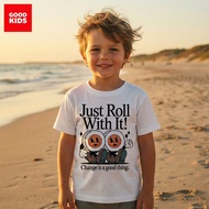 Baju Anak | Vintage Sushi Friends 童装 Graphic T-Shirt | Comfortable Breathable Quick-Dry Kids Clothin