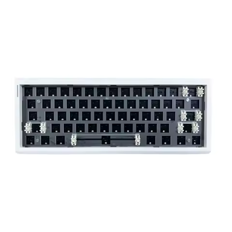 ZUOYA Gmk61 Mechanical Keyboard Kit Hot-swappable 3-mod Bluetooth 2.4G Wireless RGB Backlit Gasket S