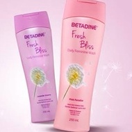 ✿Betadine Fresh Bliss Daily Feminine Wash in Lavender Dreams and Pink Paradise Variants 250ml✿