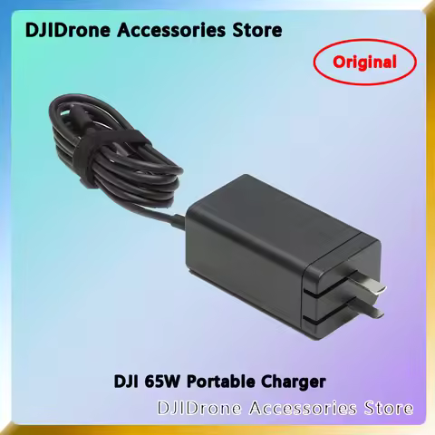 DJI 65W Portable Charger for DJ Osmo Pocket 4P/Lito X1/Neo 2/Mini 5 Pro/Mavic 4 Pro/Air 3S/Flip/Avat