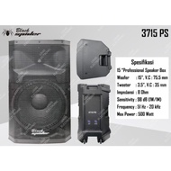 Speaker Pasif 15 Inch Black Spider 3715PS 3715 PS BlackSpider 500 Watt