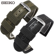 Ready Stock Quick Shipping SEIKO SEIKO No. 5 Mechanical Watch Canvas Men's Watch Watch Strap Accessories SNK809K2 K1 807 805 803