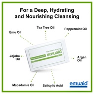 (READY STOCK) Emuaid Therapeutic Moisture Bar / Soap Dermatitis Eczema Psoriasis Rosacea 5oz 142gm. AUTHENTIC