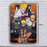 POSTER NARUTO / FOTO NARUTO SASUKE ITACHI UCHIHA KAKASHI MADARA HOKAGE 1 2 3 4 5 AKATSUKI KONOHA / P