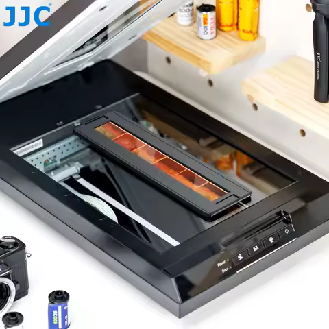 JJC Negatives Scanning LED Light 35mm / 120 Film Holder for Scanning Photo Scanner Film Digital Conv
