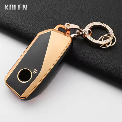 Luxury Car Remote Key Case Cover For BMW 1 5 7 Series X1 X3 X5 X6 X7 XM IX U06 G09 G70 G80 G81 I5 IX