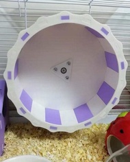 Hamsters Wheel (21cm) - No Stand / Cute Wheel / Large Wheel / Big Wheel / Hamster Toy / Assemble Hamster Wheel