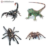 Wishlistforyou 3D Car Stickers Universal Spider Scorpion Lizard Shape Emblem Chrome 3D Car Truck Mot
