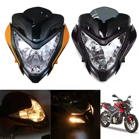 Motorcycle Led Head Light Lamp Fit for BAJAJ Pulsar 150 200 PULSAR150 PULSAR200 Headlight Headlamp A