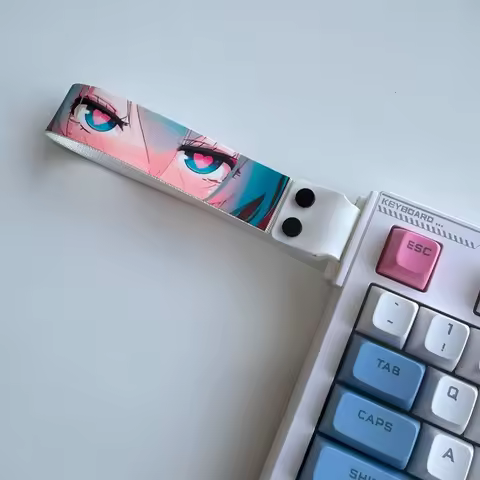 Keyboard Ribbon for Wooting ATK Lootingmade Mechanical Keyboard Custom Anime Cute Strap Office Keybo