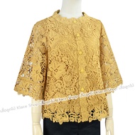 Almini - เสื้อลูกไม้ OKI340 ยี่ห้อ In Ka Oil ลินินแท้ 100% เสื้อลูกไม้ไทย เสื้อผู้ใหญ่ เสื้อผู้สูงอา