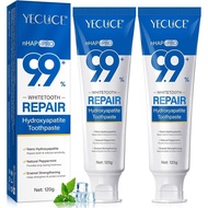 Superb Hydroxyapatite for Teeth Protection 2PC, Contains 9.9% Nano-Hydroxyapatite, Restores Teeth, R