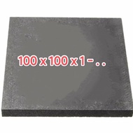 ELEKTRODA PLAT KARBON GRAPHITE PLATE ELECTRODE 100 X 100 X 1 -- 10 MM - LIP STORE 01