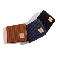 2024 Corduroy Horizontal  Short Wallet for Young Men Women Card Holder