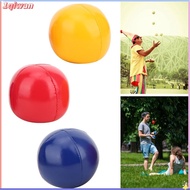 1qiwan-my Indoor Sports Ball  3 PCS PU Leather Juggling Educational Toys with Net Bag As Stage Props