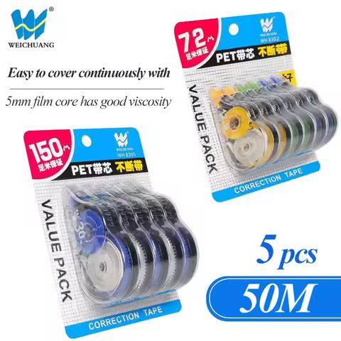 Correction Tape 12m/30m/60m Large-capacity Multi-specification Correct Belt Diary Scrapbooking Stude
