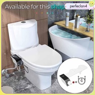 [Perfeclan4] Universal Bidet Attachment 9/16'' Water Pressure Ltoilet Seat Bidet Flexible Hose Easy Installation Toilet Seat Attachment