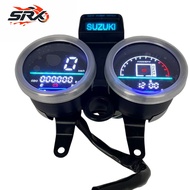 For Suzuki Intruder125 GN125 LED Motorcycle Digital Meter Intruder 125 Odometer Speedometer Gauge Ta