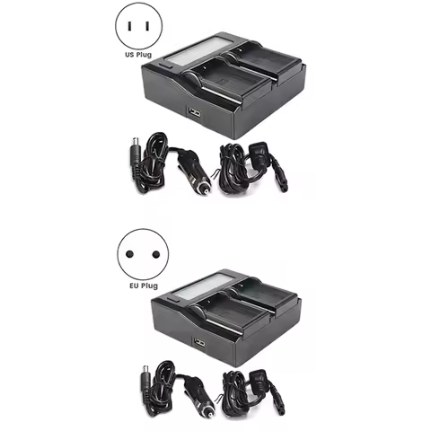 LPE10 Camera Battery Charger Double Charge Charger For Canon EOS 300D 1100D 1200D 1500D 3000D Batter