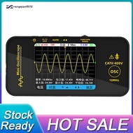Mini Tablet Oscilloscope Single Channel 10MHz 48MSa/S Handheld Portable Electrician Repair Auto Repa