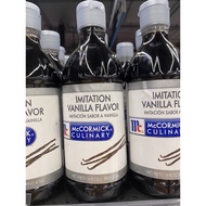 473 Ml. McCormick Imitation Vanilla Flavor ( Nature Identical Flavor ) แม็คคอร์มิค อิมมิเทชั่น วานิลลา เฟลเวอร์ ( กลิ่นวานิลลา )