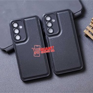 Samsung S24 Samsung S24 Plus Softcase Leather Pro Macaron Black Samsung S24 Samsung S24 Plus