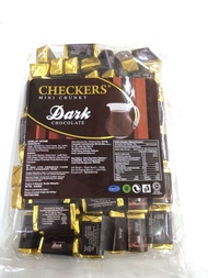 450G ALFREDO CHECKERS DARK CHOCOLATE