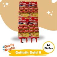 Pisau Cukur VOXY Goliath Gold II – Razor Sekali Pakai Double Blade (Isi 24 pcs) Kerokan