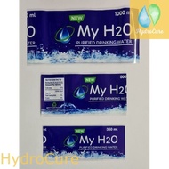 MY H2O GENERIC SHRINKABLE PET BOTTLE LABEL Bottled Water 350ml / 500ml / 1000ml