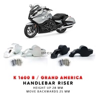 Motorcycle Handlebar Riser 28MM For BMW K 1600 B K 1600 K1600B K1600GA Drag Handle Bar Clamp Extend Adapter Backwards 25