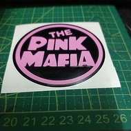 STIKER NOTOR KERETA PINK MAFIA CUTTING STICKER
