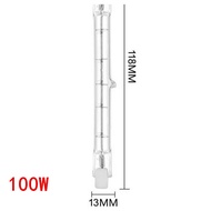 1/2/5/10PCS R7S J118 100W 200W 300W 400W Halogen Lamp Double Ended Linear Light Bulb AC220-240V Hous