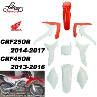 JFG MOTO ฝาครอบบังโคลนหน้าพลาสติกอะไหล่รถยนต์สำหรับ HONDA CRF250 CRF450