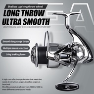 Bearking แกนม้วนตื้น EA 1000-5000 10Kg ลากสูงสุดกับ7 + 1BB 5.5:1อัตราทดเกียร์รอกตกปลาหล่อยาว