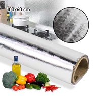 AWOO Waterproof Oil-Resistant Aluminum Foil Wallpaper 100x60 cm - YK-292