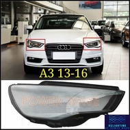 AUDI A3 2013 2014 2015 2016 HEADLAMP COVER LENS CASING