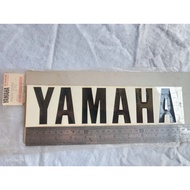Yamaha rd350ypvs rd350f2 1wt 1wg tzr250 fzr ypvs nos YAMAHA belly pan decal BLACK