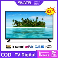 Sivatel Smart TV LED 32 inch tv Digital 27/30inch TV Android Televisi Netflix/YouTube-WiFi/HDMI/USB