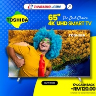 【Jimat RM200+Free Shipping】Toshiba 65" Smart TV 4K UHD GOOGLE TV Android TV  65C350LP