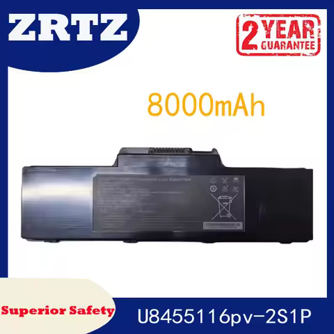 High-Quality Notebook Battery 8000mAh Suitable for U8455116pv-2S1P 7.6V