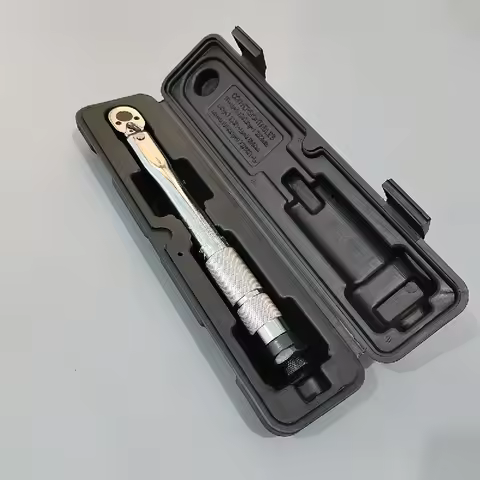 1PC automotive torque wrench, 1/4"3/8" and 1/2"Adjustable drive torque wrench, preset bicycle torque