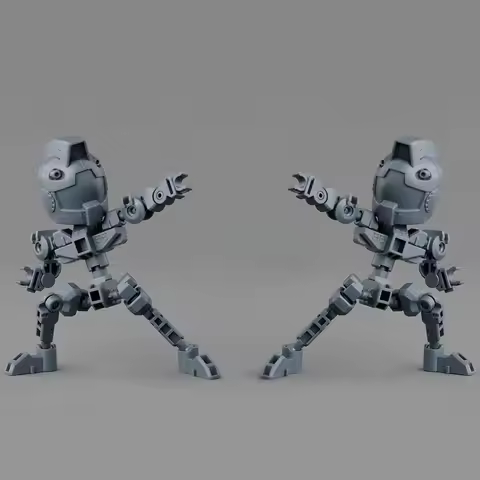 SDCS Two Sets Bones Frame Universal Q-Version Mobile Suit for Model Building DIY Accessories