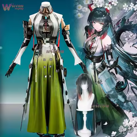 Arknights:Zhuang Fangyi Arknights Endfield Cosplay Wigs Outfit Anime Comic-con Cosplayer Halloween C
