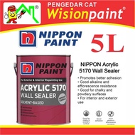 🔥 5L Nippon 5170 Wall Sealer Nippon Sealer 5170 Nippon Acrylic 5170 Wall Sealer Nippon Paint 5170 Wa